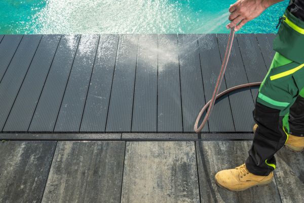 Pool Area Pressure Cleaning Service