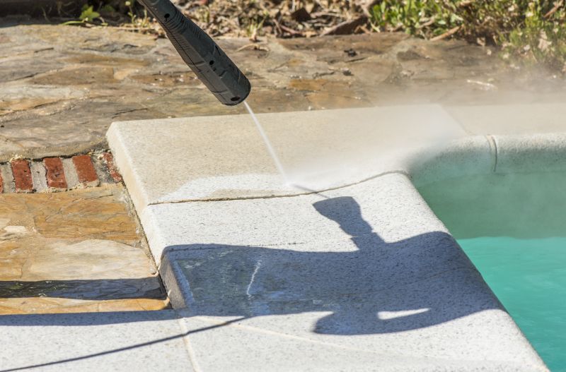 Pool Area Pressure Cleaning detail