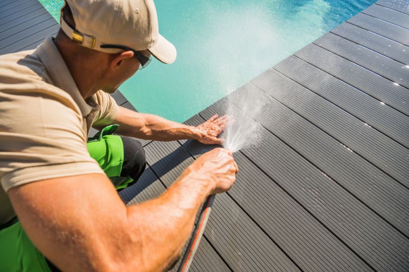 Pool Area Pressure Cleaning detail